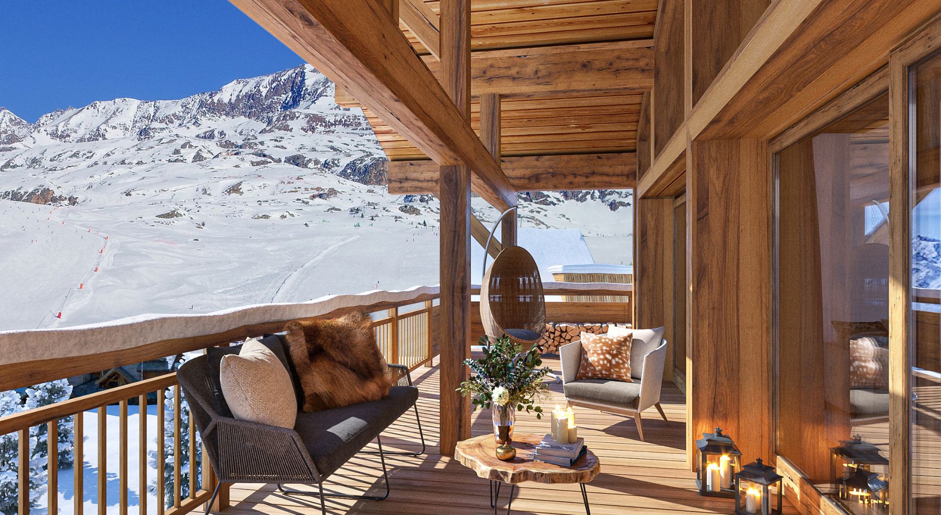 Appartement Neuf Alpe d’Huez résidence Le Lac Blanc Défi