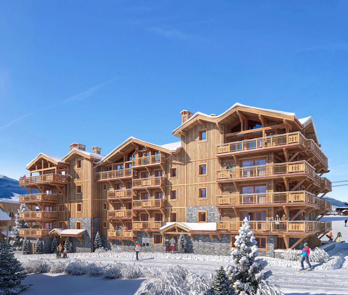 Appartement Neuf Alpe d’Huez résidence Le Lac Blanc Défi